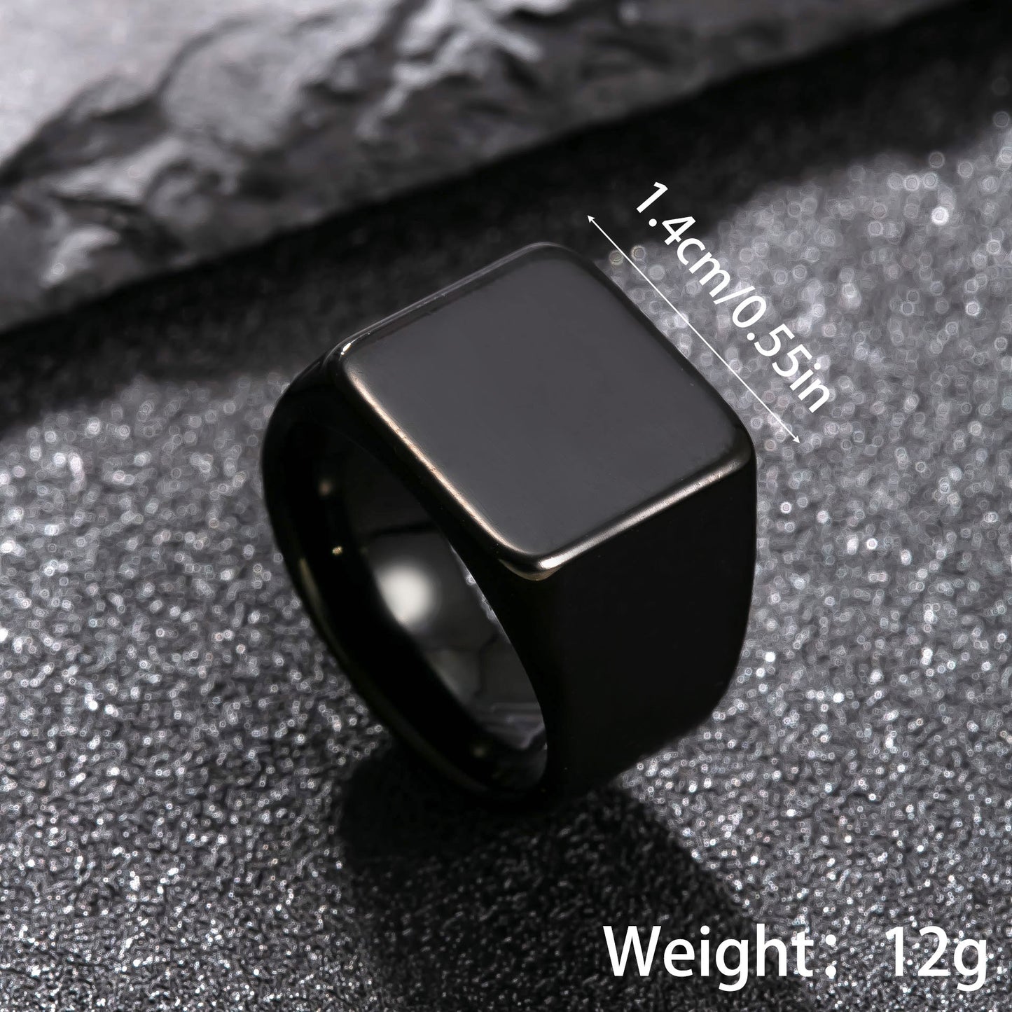 Men's Titanium Steel Trendy Fashion Casting Love Owl Rings