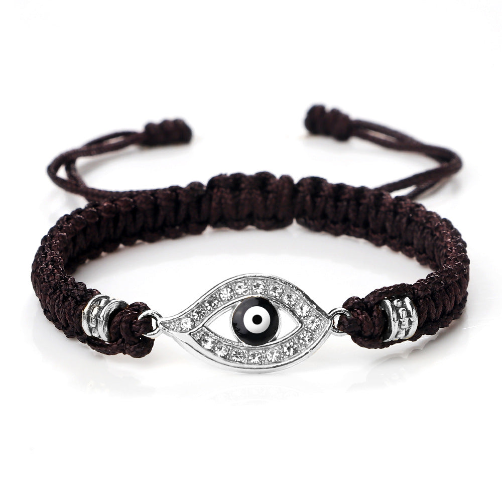 Devil's Eye Starry Eyes Woven Couple Bracelet