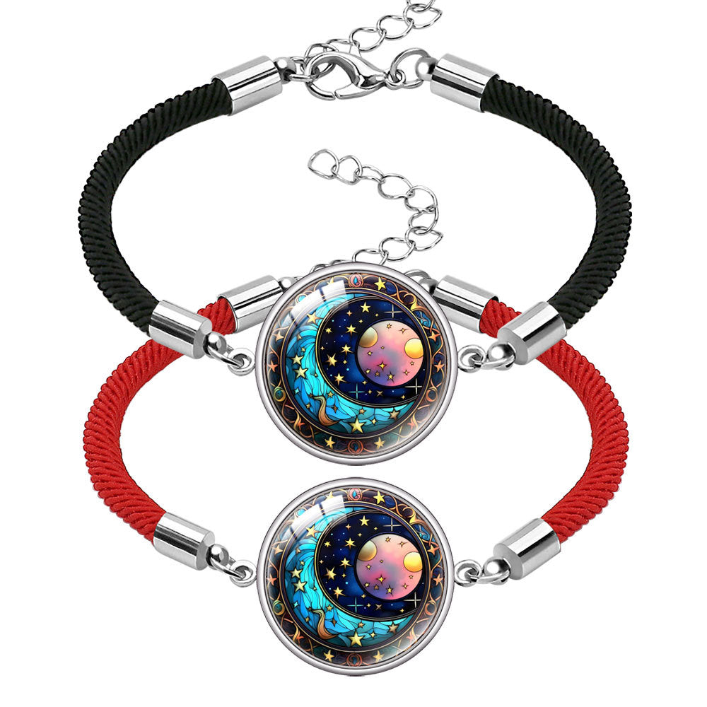 Women's & Men's Woven Hand Strap Valentine's Day Couple Bracelets