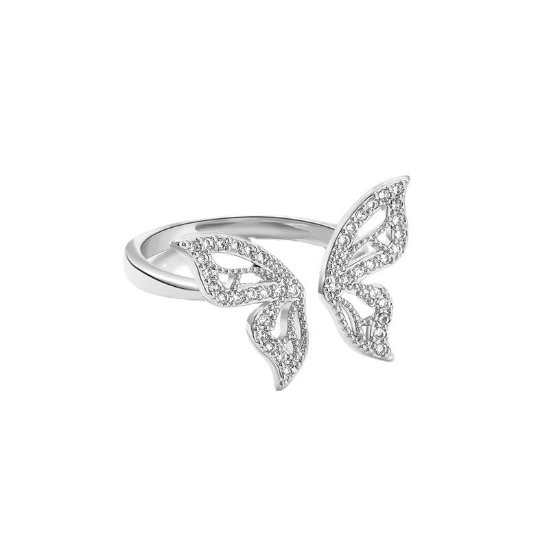 Female Design Cold Style Advanced Trendy Switchable Index Finger Rings