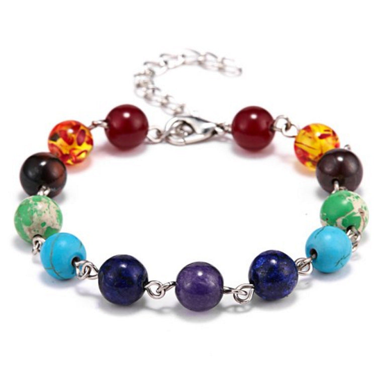 Women's & Men's Korean Fashion Creative Rainbow Woven Adjustable Bracelets