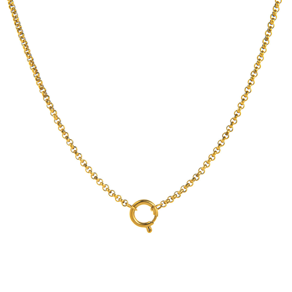 Everyday Fashion Daily Necessities Series Vacuum Electroplating Gold Protection In Necklace