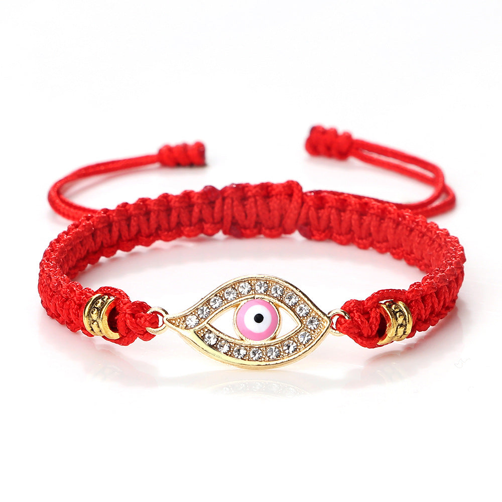 Devil's Eye Starry Eyes Woven Couple Bracelet