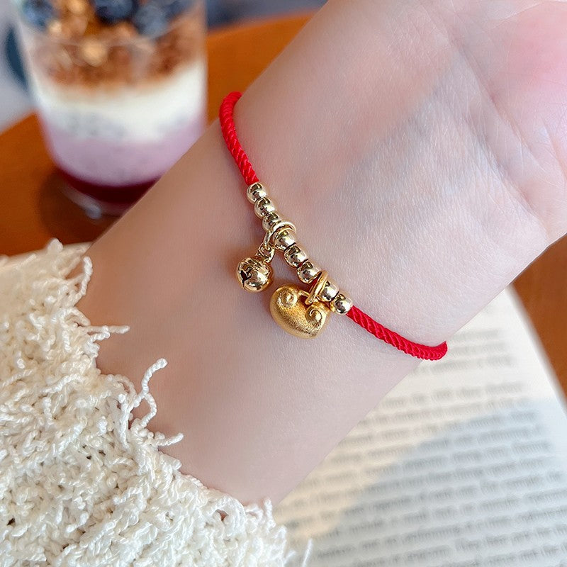 Dragon Life Red Rope Female Hand Bracelets