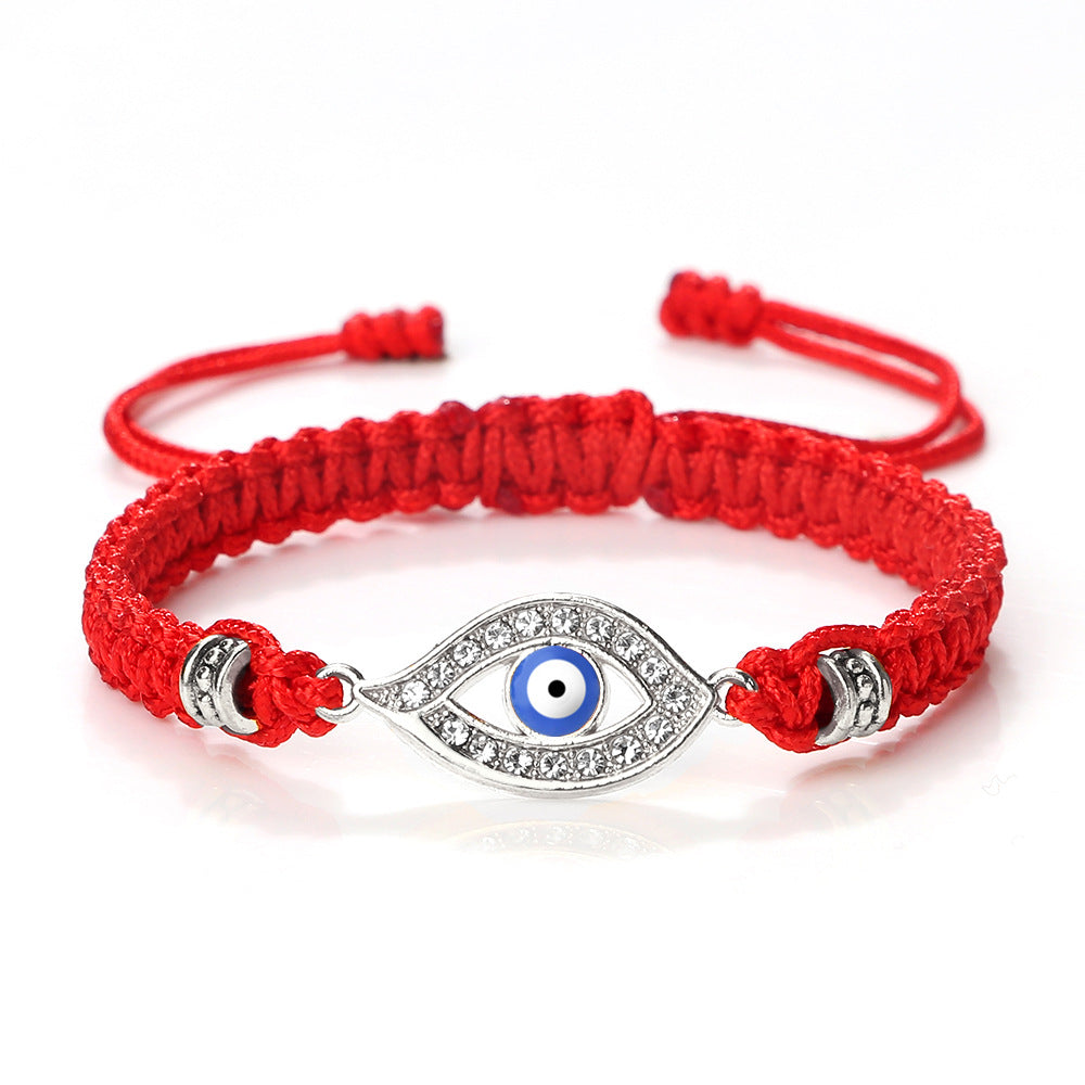Devil's Eye Starry Eyes Woven Couple Bracelet