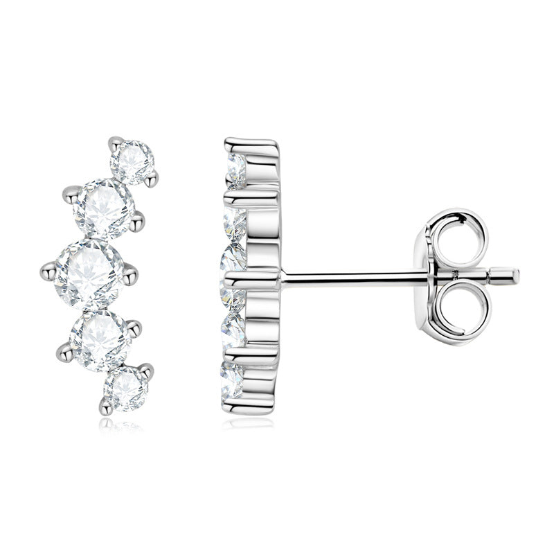 Flash Tassel Light Luxury Temperament High-grade Design Earrings