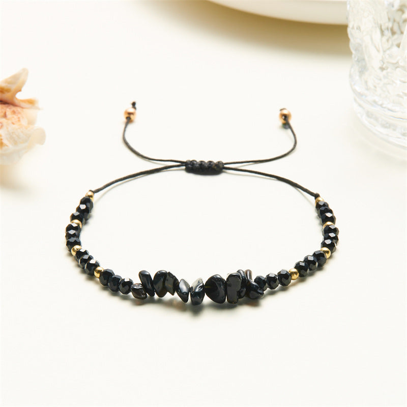 Vacation Style Gravel Beaded Irregular With Personality Stone Bracelets