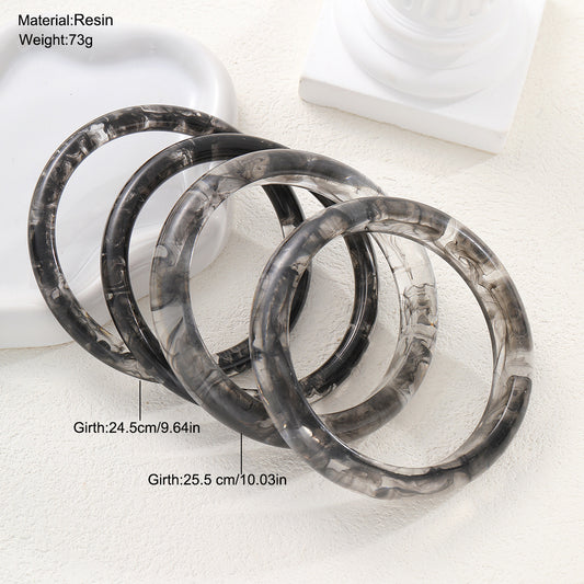Women's Unique Exquisite Acrylic Marbling Vintage Bracelets