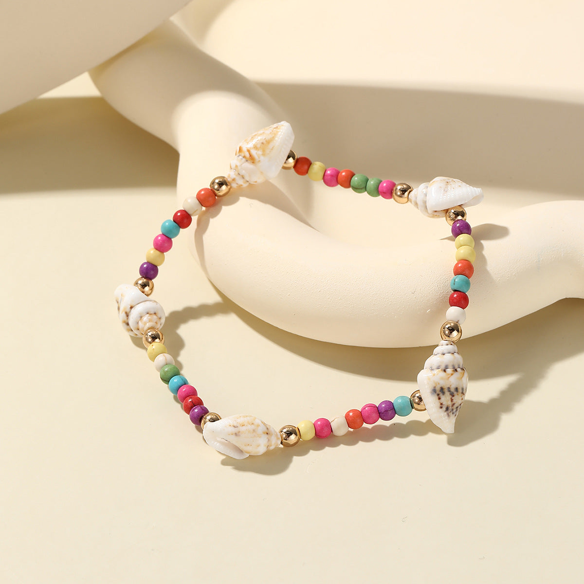 Ocean Style Vacation Beach Series Beaded Shell Bracelets