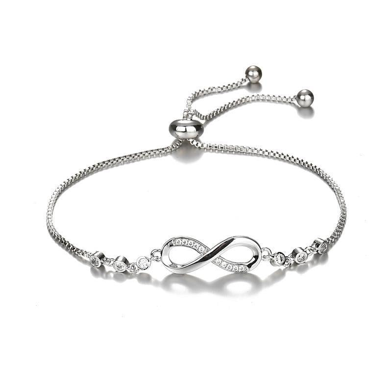 Women's Fashion Personalized Popular Adjustable Full Diamond Bracelets