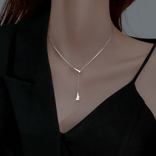 Women's Sterling Sier High-grade Summer Versatile Style Necklaces