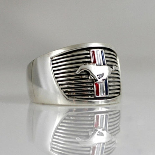 Personalized Horse Riding Retro Creative Fashion Rings