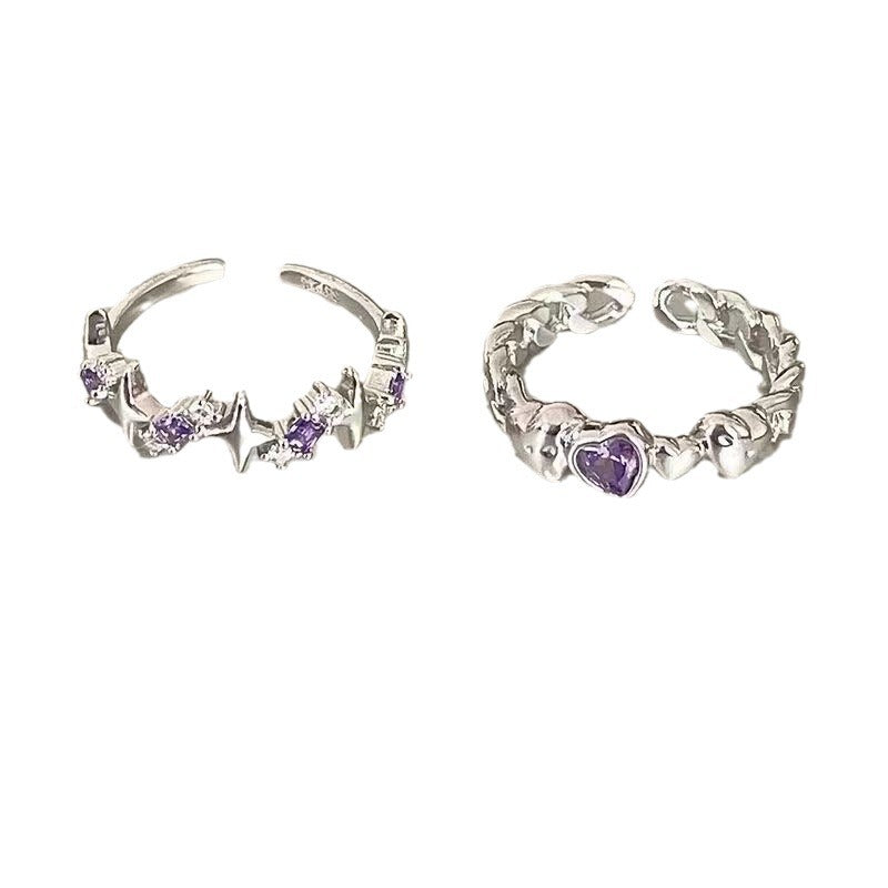 Luxury Fashion Advanced Sense Index Finger Rings