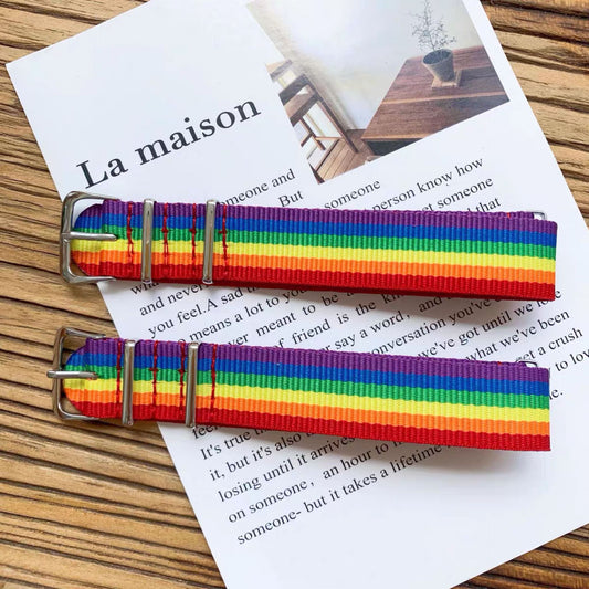 Rainbow Hand Strap Female Male Disco Jumping Cool Earth Elegant Bracelet
