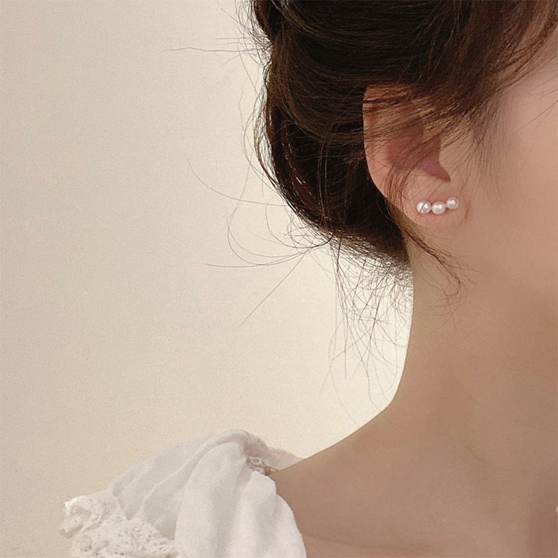 Korean Style High-grade Temperament Personalized Retro Light Luxury Earrings