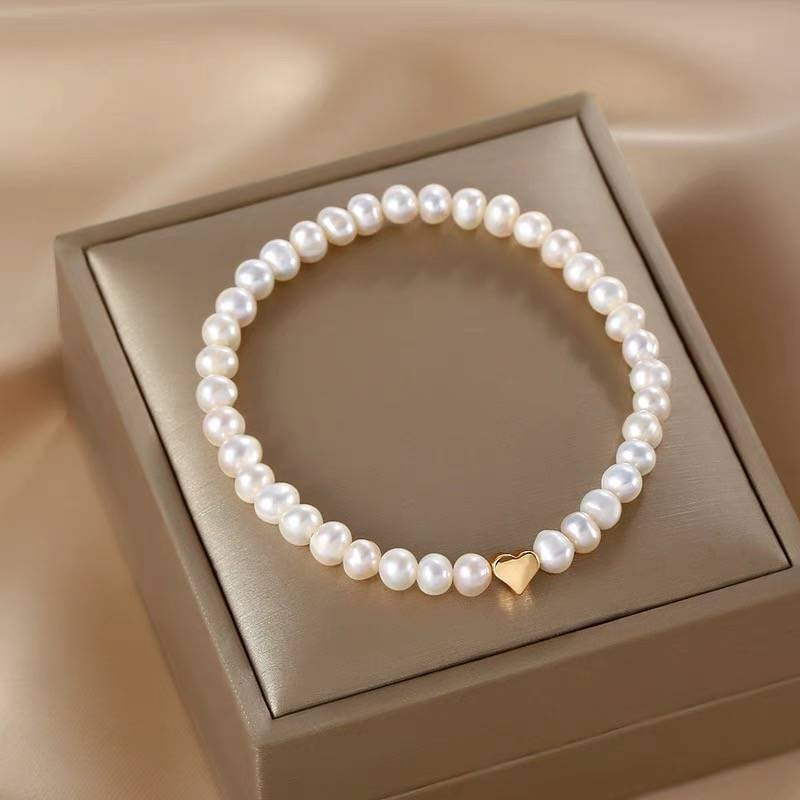 Women's Lovely Natural Freshwater Pearl High-grade Niche Retro Bracelets