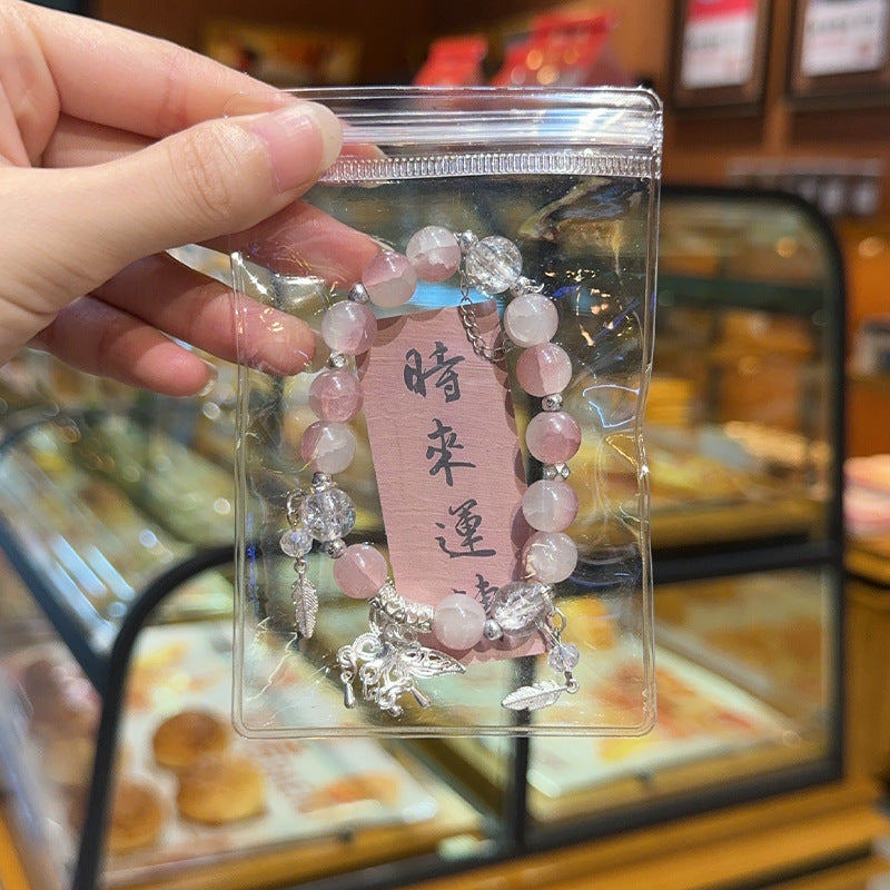 Women's & Men's Glazed Night Market Stall Ceramic Beaded Bracelets