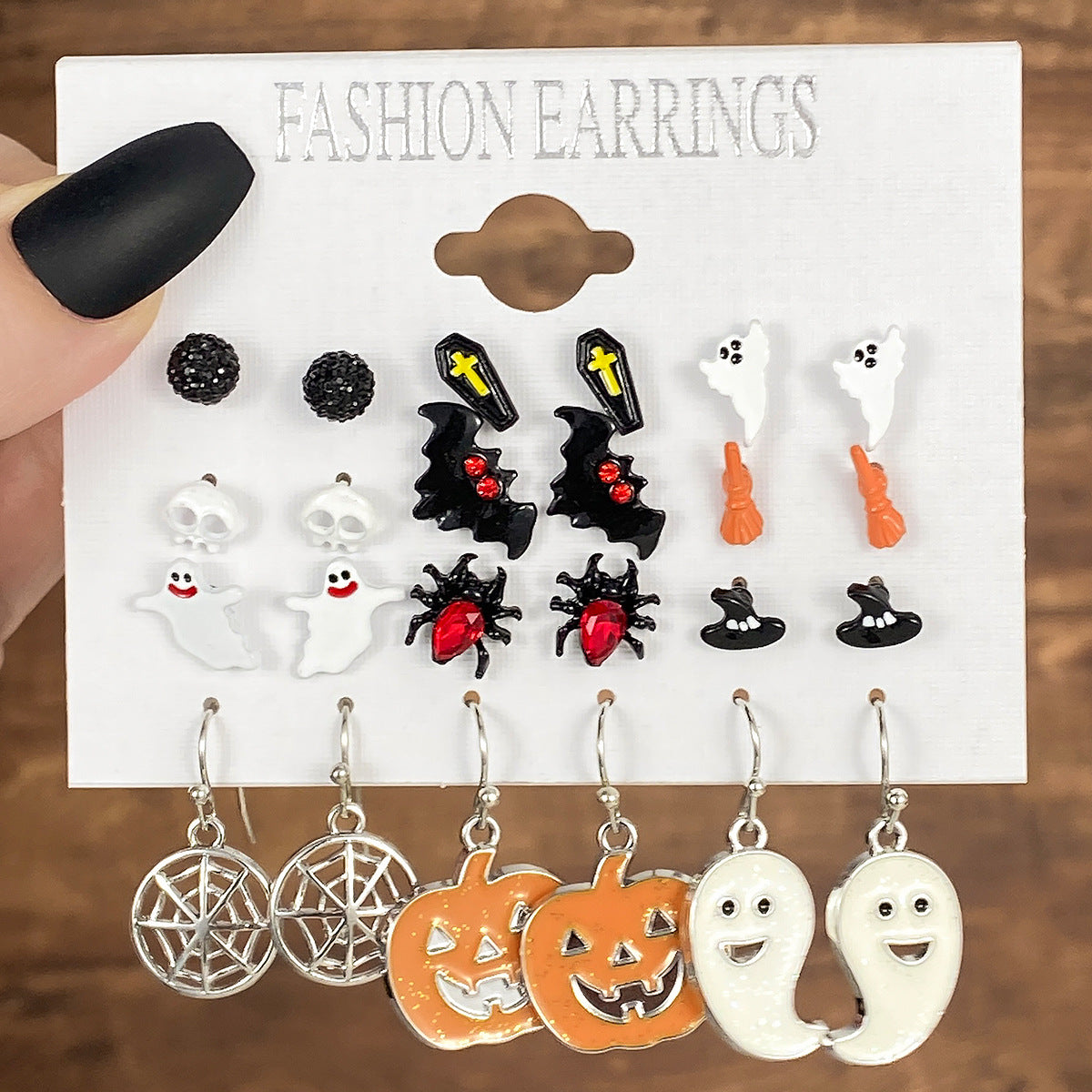 Halloween Suit Female Niche Affordable Luxury Earrings