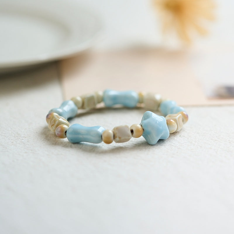 Ceramic Female Summer Versatile Ancient Style Bracelets