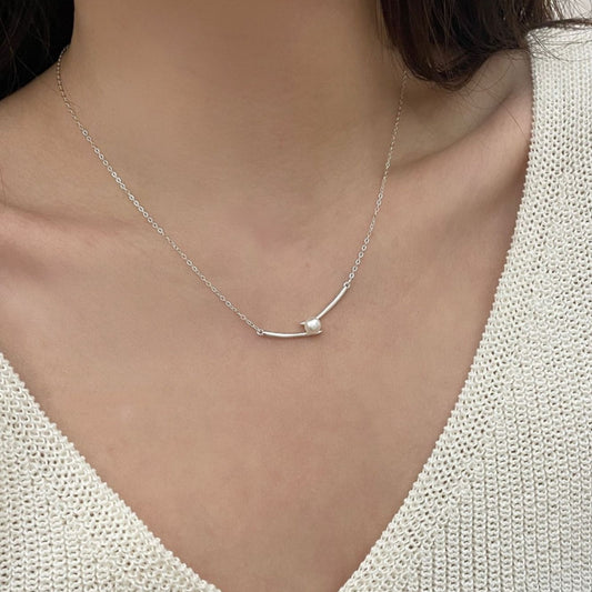 Women's Pearl Chopsticks Simple Cold Style Niche Temperament Necklaces