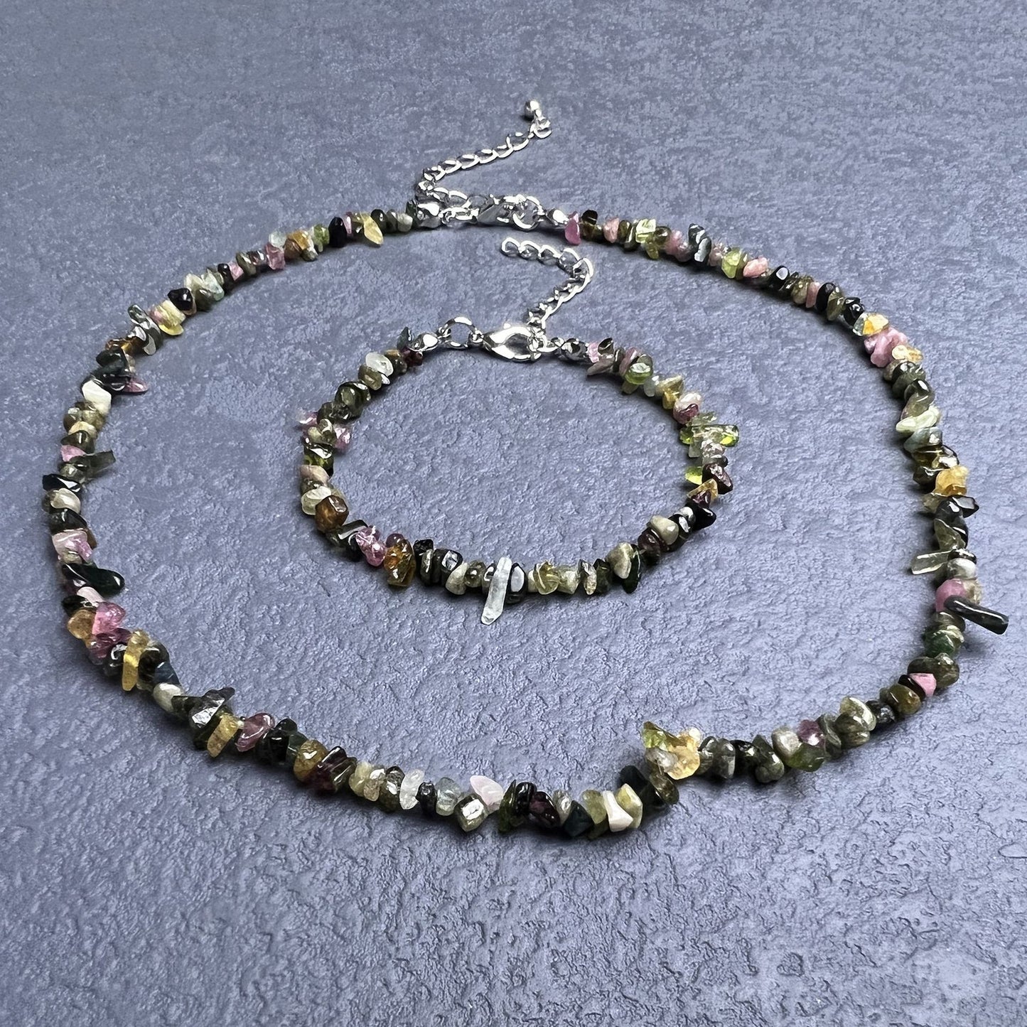 Crystal Irregular Gravel Clavicle Chain Creative Necklaces