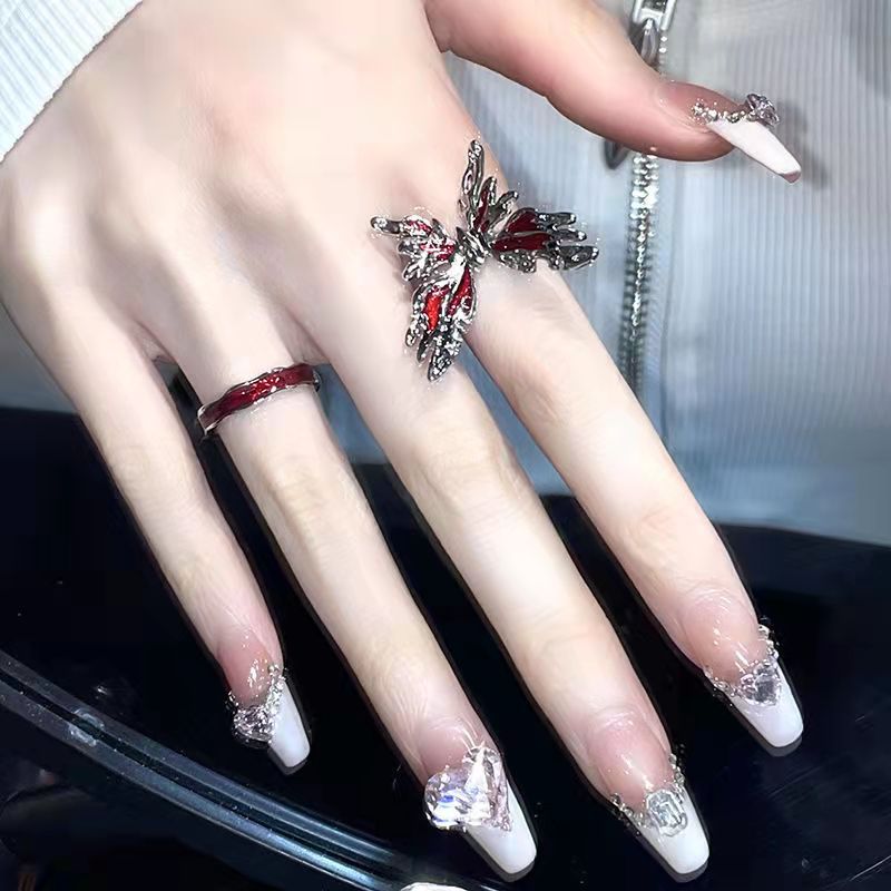 Butterfly Female Design High-grade Light Luxury Rings
