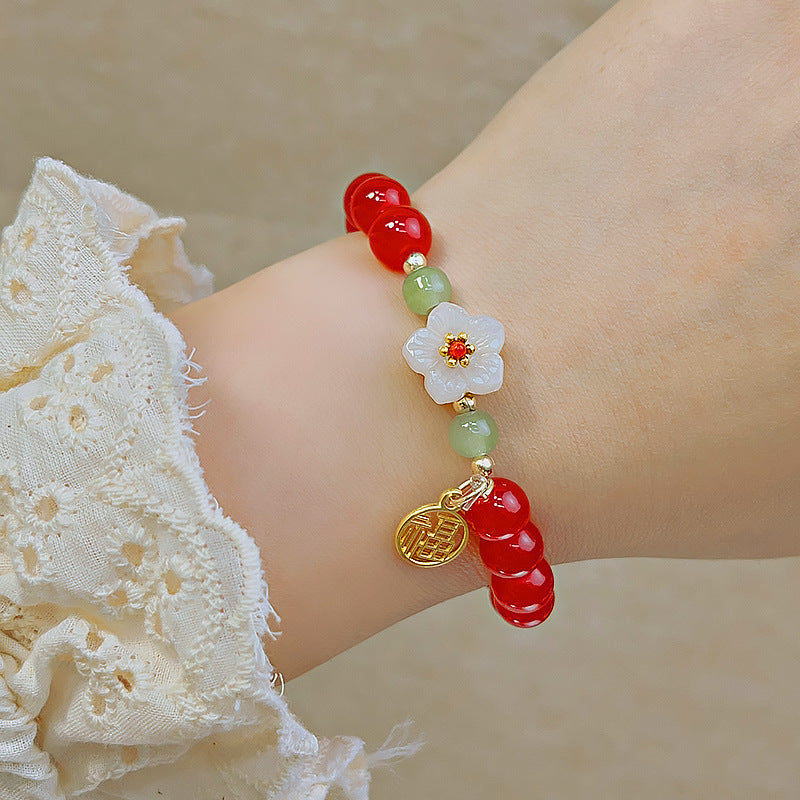 Beaded Glass Sweet Outdoor Hand Jewelry Bracelets