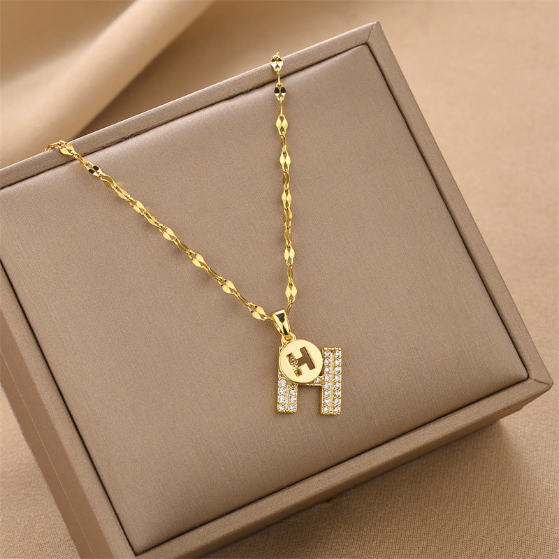 Accessories Fashion Personalized Simple Clavicle Chain Necklaces