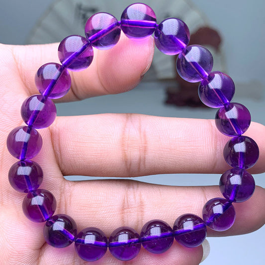 Natural Amethyst Uruguay Thick Purple Fashion Bracelets