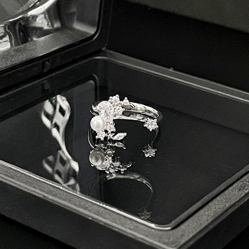 Luxury Niche Design Open Female Refined Rings