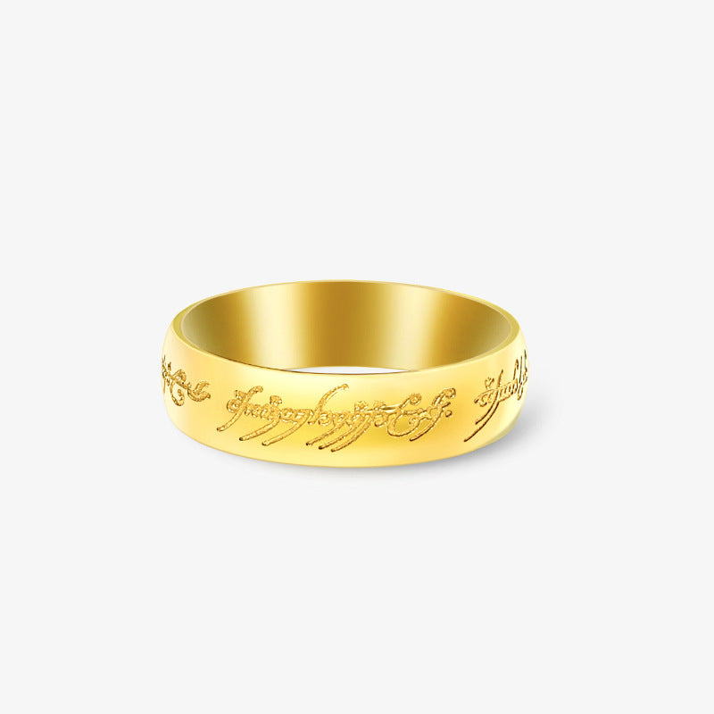 The Lord Of Film Corrosion Magic Fashion Rings