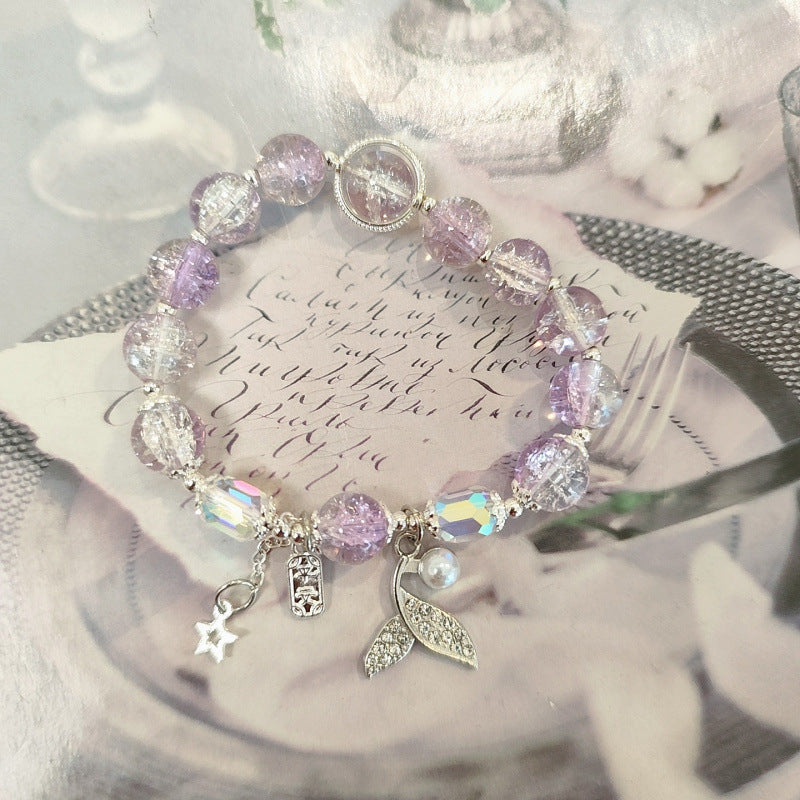 Moon Glazed Female Design Simple High Sense Versatile Bracelet