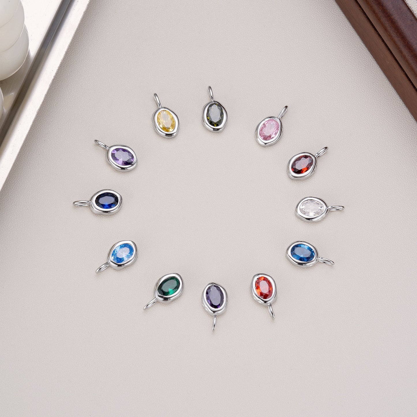 Sterling Sier Birthstone Lucky High Sense Necklaces