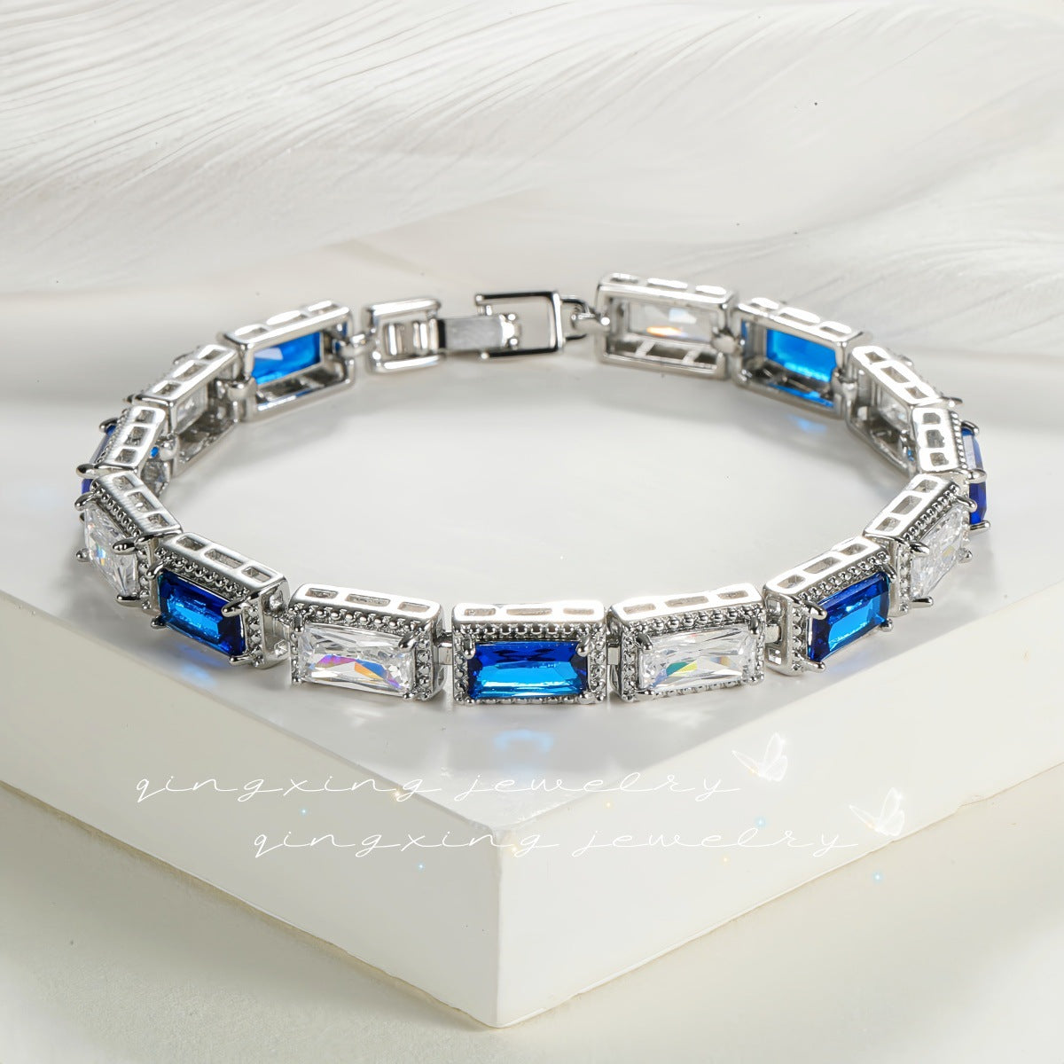 Color Zircon Light Luxury Minority Design Trend Bracelets