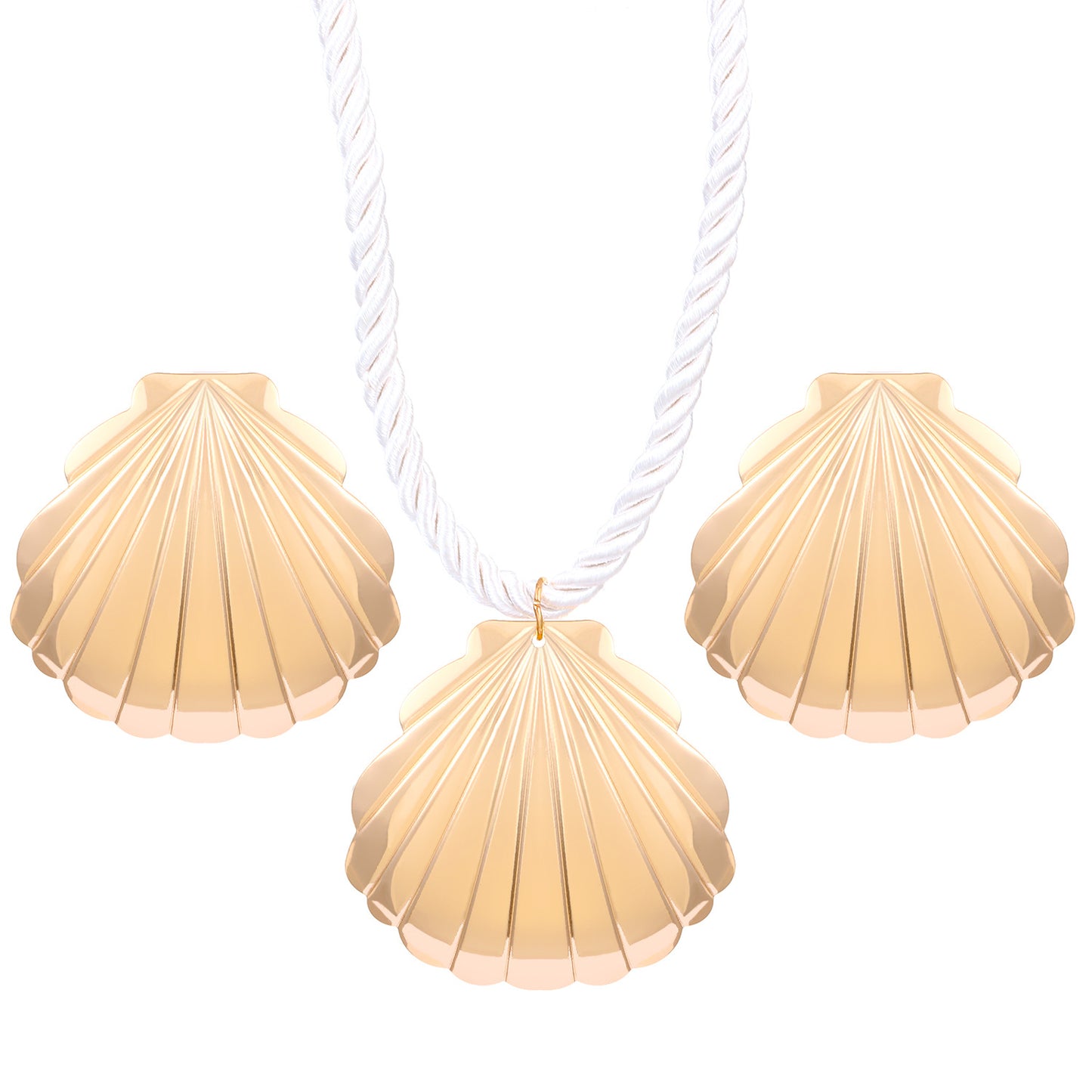 Women's Exaggerated Personalized Vacation Style Shell Simple Necklaces