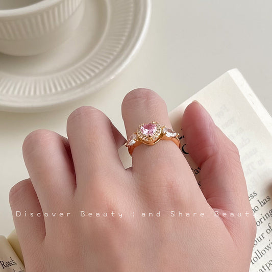 Zircon Female Personalized Niche Design Index Rings