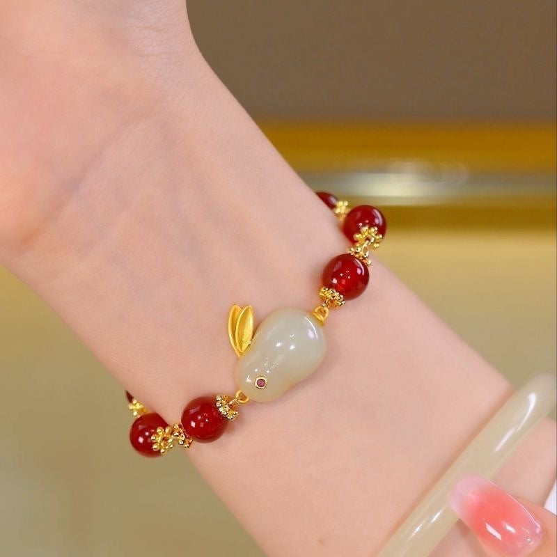 Beads Jade Hare Female Fashion Valentine's Bracelets