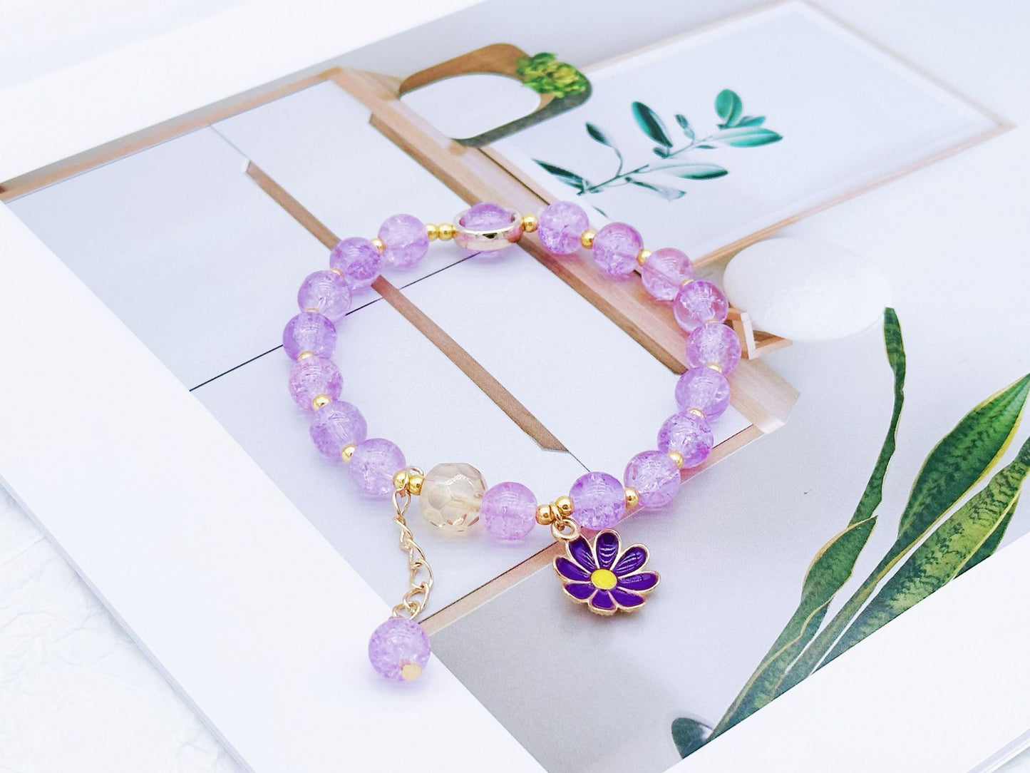 Imitation Opal Butterfly Female Light Luxury Tide Bracelets