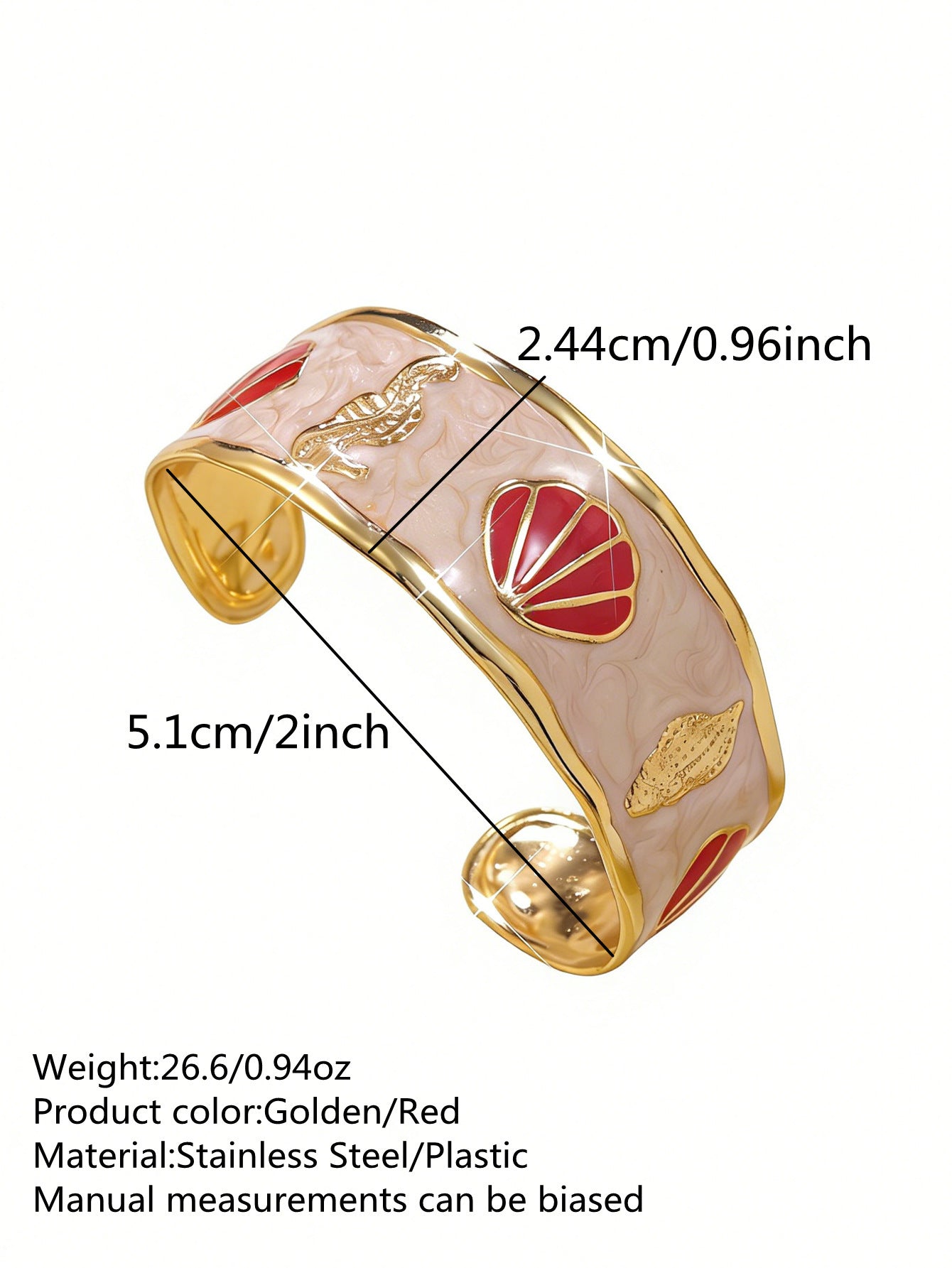 Steel Oil Dripping Cherry Special Interest Light Luxury Flowers Openings Bracelet