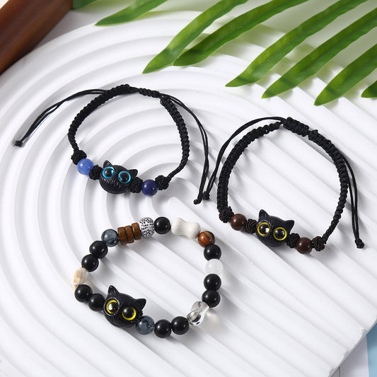 Hand-woven Couple Creative Personalized Adjustable Size Carrying Strap Gifts For Bracelet
