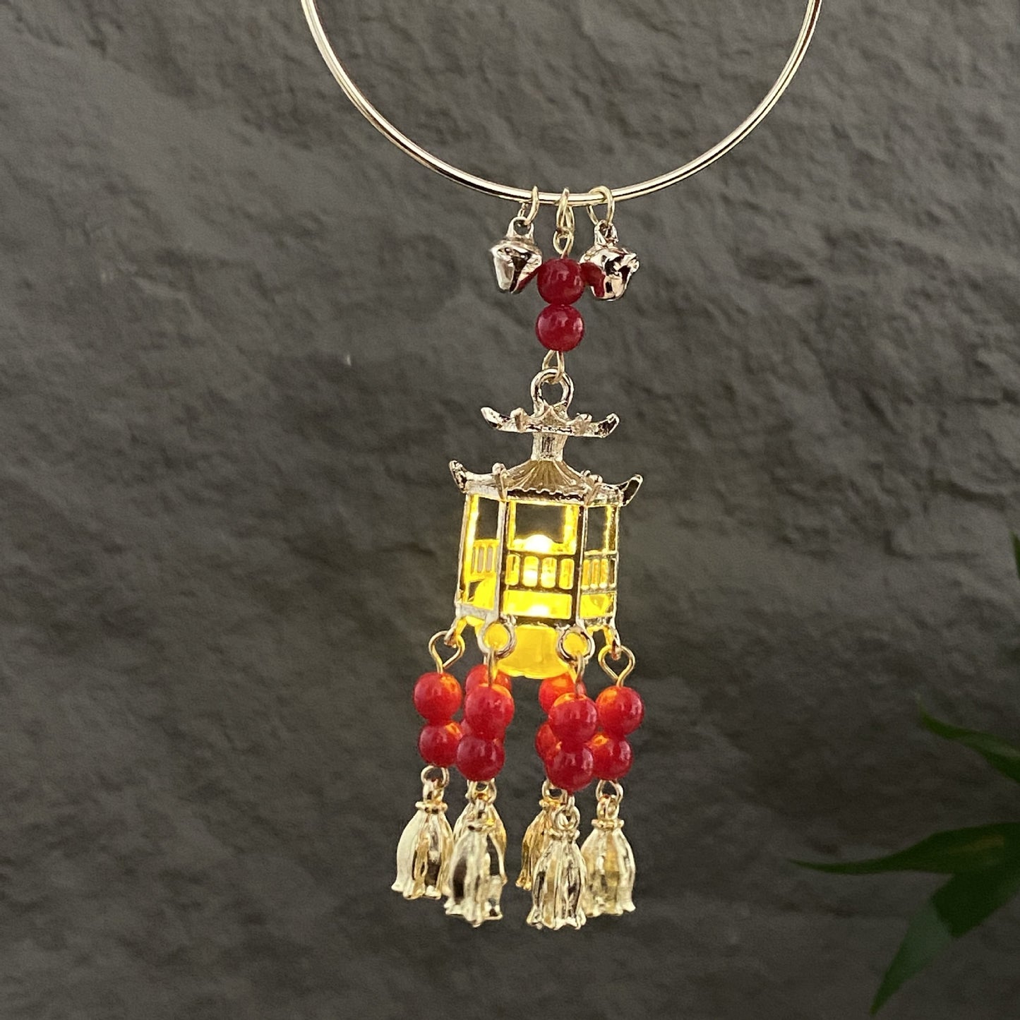Lantern Luminous Palace Style With Light Antique Daily Han Bracelet