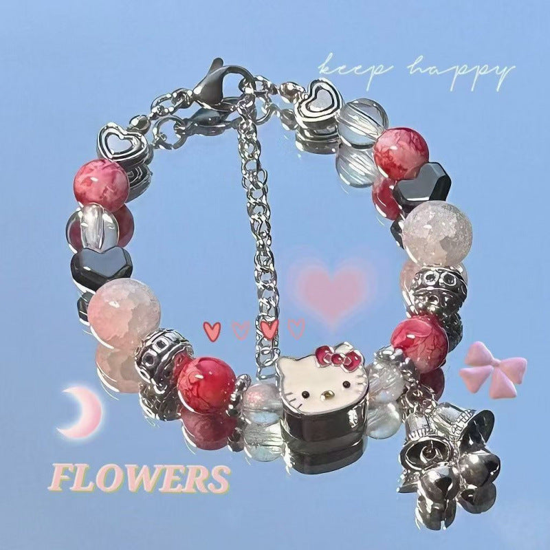Moon Glazed Female Design Simple High Sense Versatile Bracelet