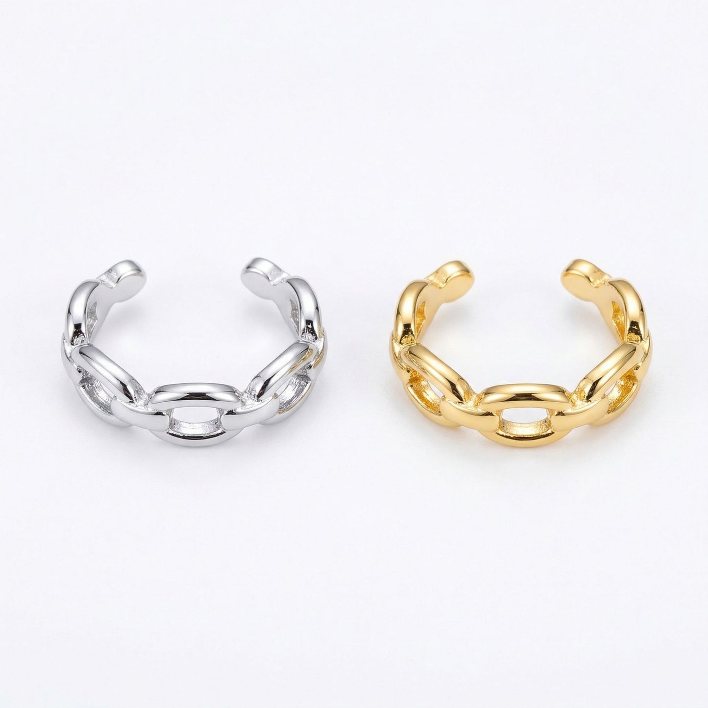 Copper Light Luxury Personality Unique Irregular Ear Clip
