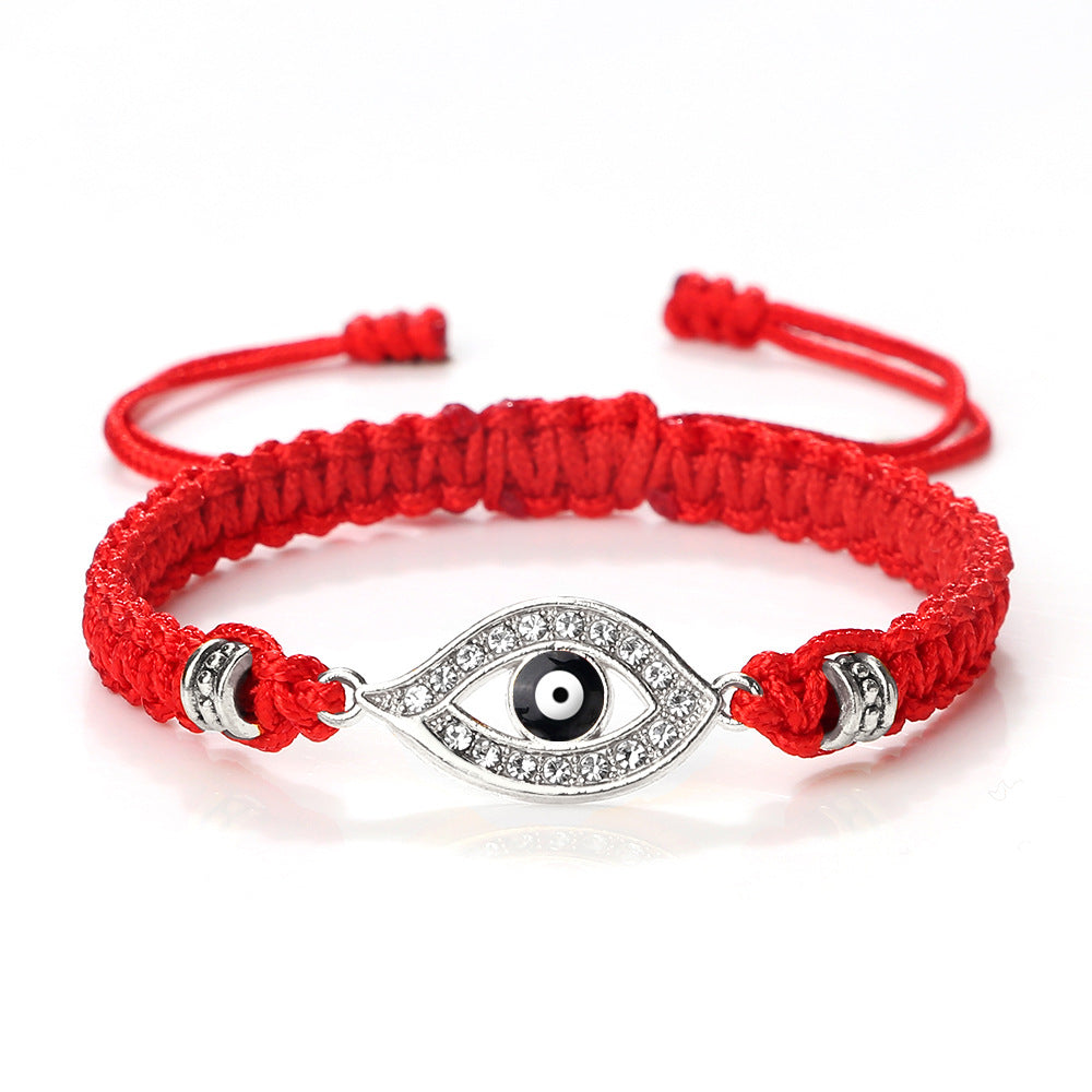 Devil's Eye Starry Eyes Woven Couple Bracelet