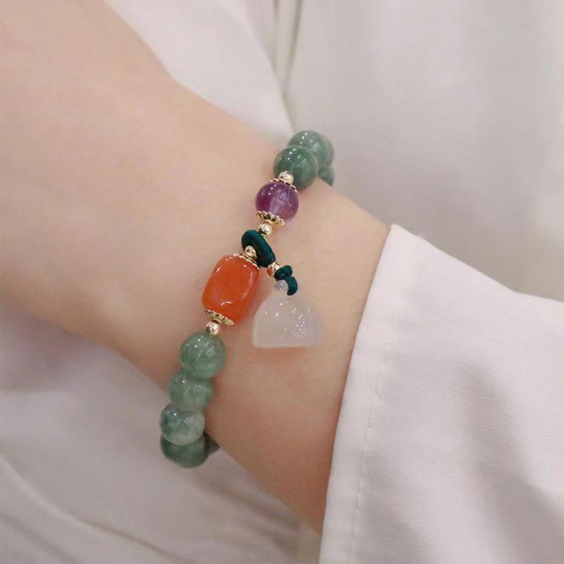 Women's Style Fresh Jade Beaded Live Broadcast Bracelets