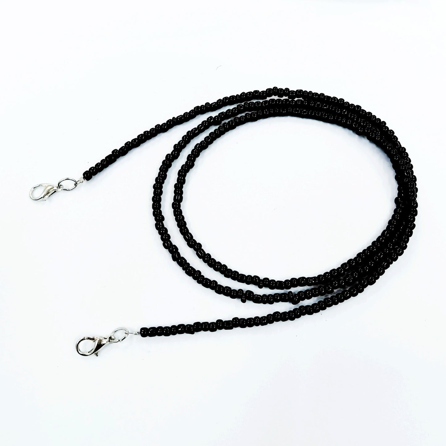 Mask Lanyard Glass Beads Eyeglasses Chain Necklaces