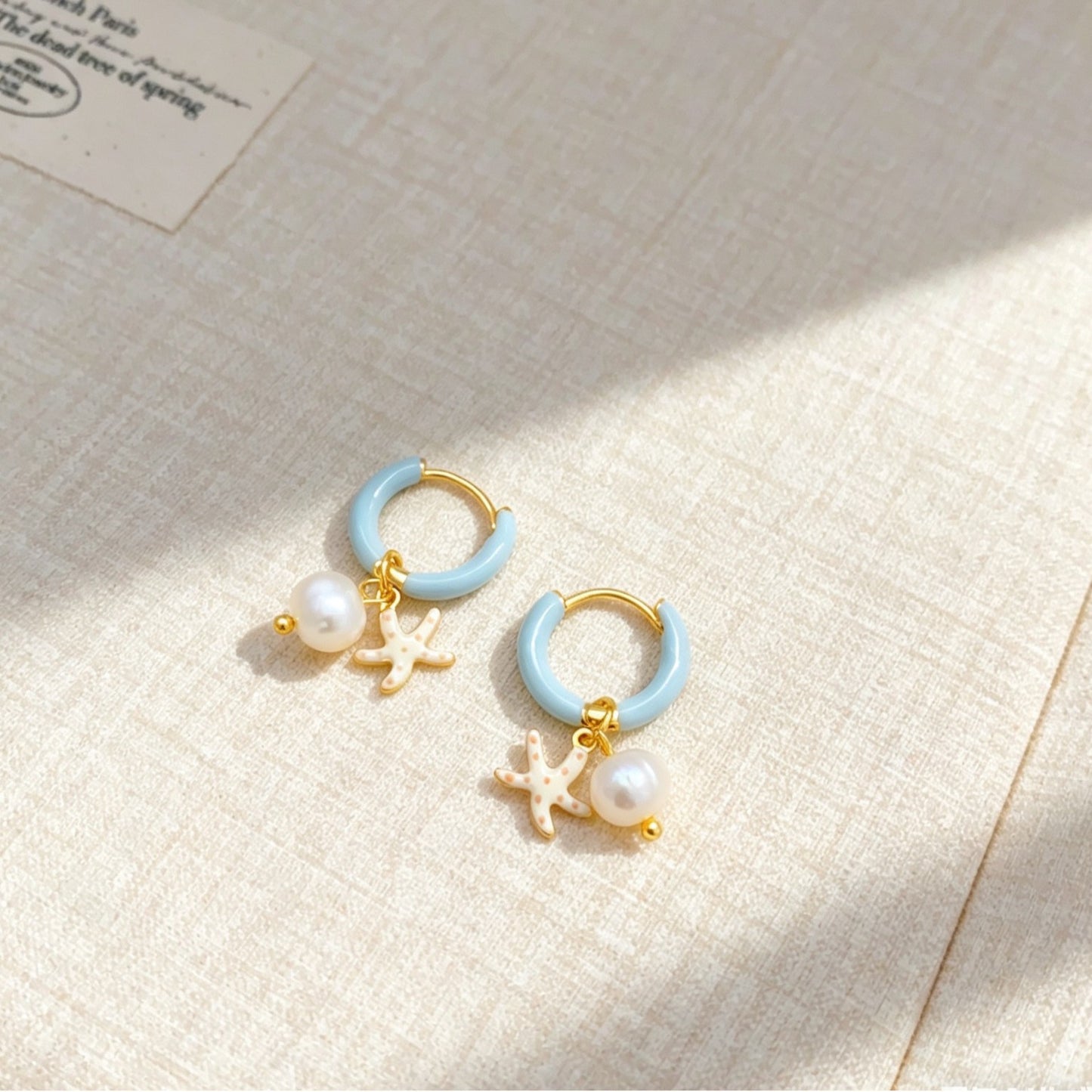 Women's Vacation Style Copper Plated Gold Drop Earrings