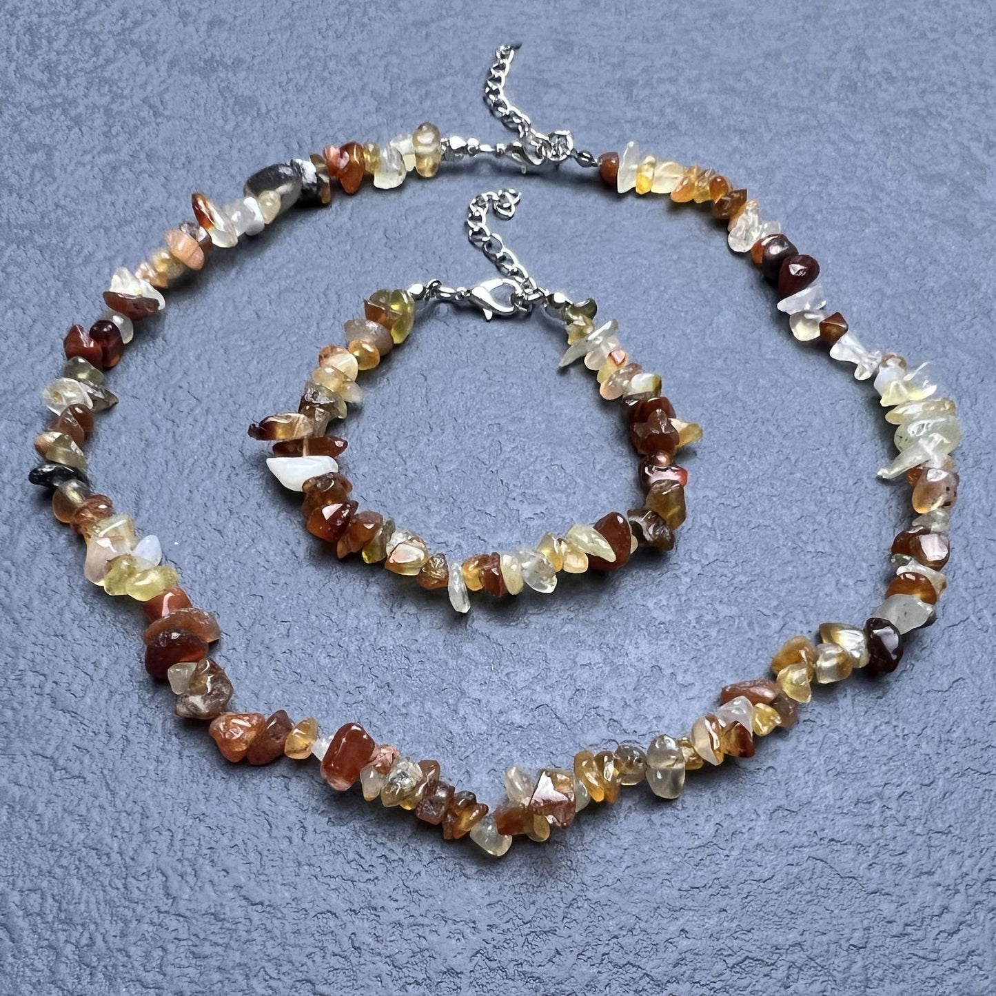 Crystal Irregular Gravel Clavicle Chain Creative Necklaces