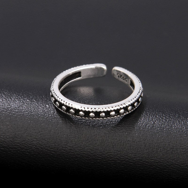 Women's & Men's Gate Cross Female Punk Trendy Open Rings