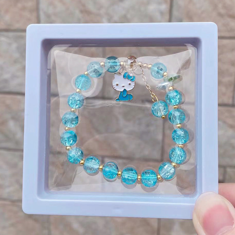 Children's For Glaze Crystal Gift Boxed Girlfriends Bracelets